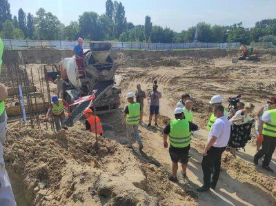 У Новій Каховці стартувало будівнитцво Центру олімпійських видів спорту