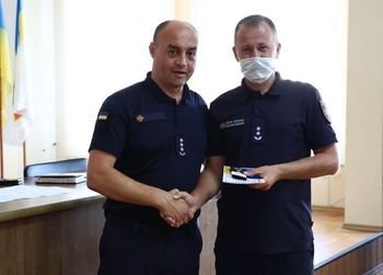 Рятувальники отримали чергові звання