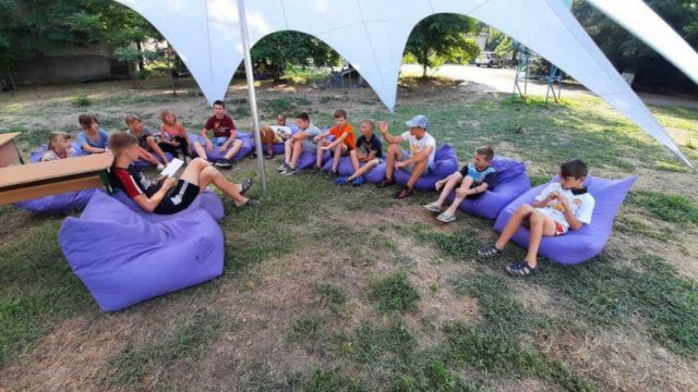 Херсонский "Артек" принял на отдых детей-льготников