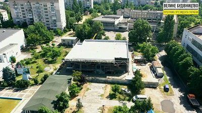 У Новій Каховці триває спорудження ЦНАПу