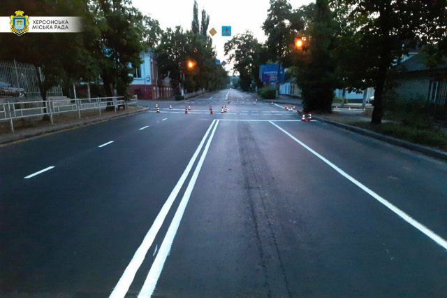 Игорь Колихаев за свой счет оплатил разметку на отремонтированной улице