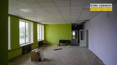 «Велике будівництво»: триває реконструкція школи в Новій Збур’ївці