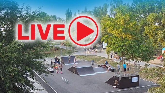 Скейт-парк в Каховке теперь под круглосуточным видеонаблюдением