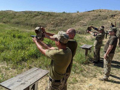На Херсонщині тривають навчальні збори з управлінням бригади територіальної оборони
