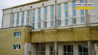 «Велике будівництво»: триває реконструкція школи в Новій Збур’ївці