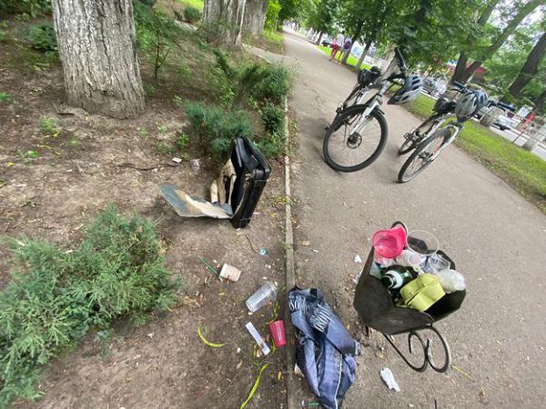 Под офисом Представительства Президента в Крыму взорвали старый дипломат
