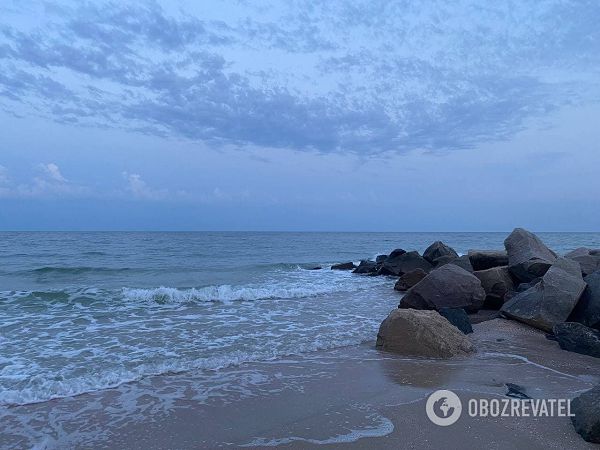 На Бердянской косе пляжи славятся своей чистотой