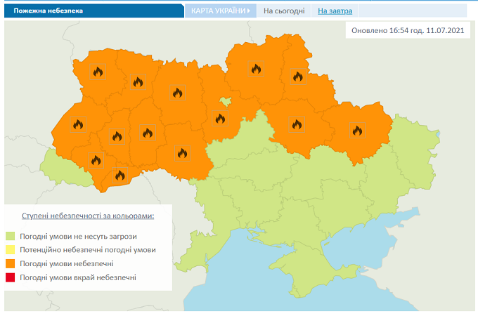 Пожарная опасность