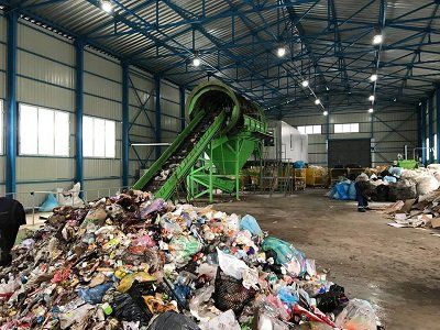 У Бериславі будують комплекс з сотування побутових відходів
