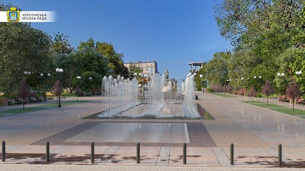 На ремонт Потемкинского сквера в центре Херсона депутаты могут выделить 15 млн. гривен