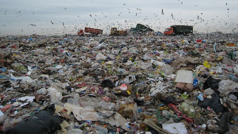 Херсонский мусорный полигон вышел из «берегов», но и этого мало