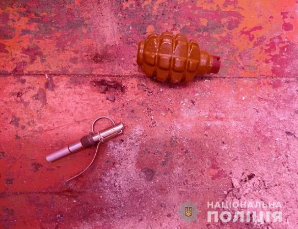 На Херсонщине полицейские изъяли гранату и выявили насаждения конопли
