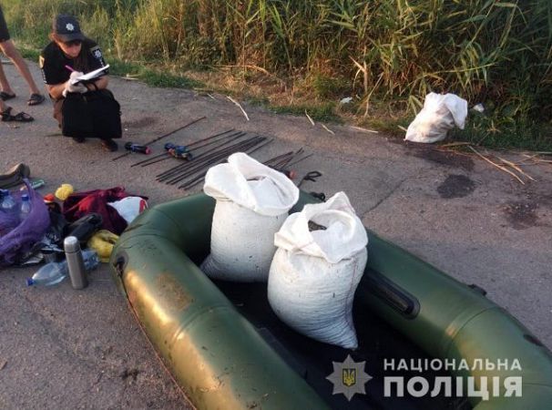 На Херсонщине водные полицейские пресекли незаконный вылов водных биоресурсов на сумму более 73,5 тысячи гривен