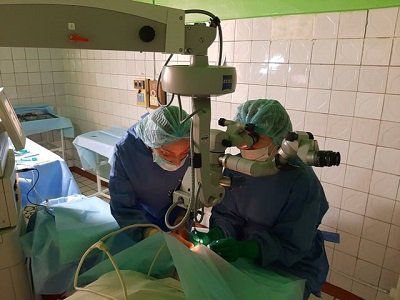 В херсонській лікарні «Тропіних» відновили офтальмологічні операції