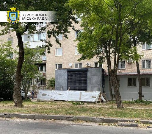 Управление ГАСК подает в суд с требованием демонтировать незаконную постройку на Гагарина, 5