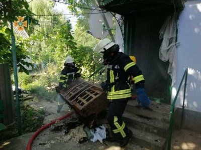 Рятувальники оперативно ліквідували пожежу в приватній оселі