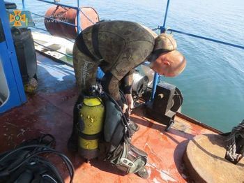 У поточному році під час розмінування міноносця «Фрунзе» вилучено та знищено 95 боєприпасів