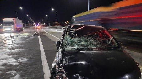 В Херсоні поліція встановлює особу велосипедиста, який вчора загинув на мосту через р. Дніпро