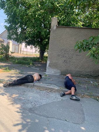 В Херсоне жара косит любителей горячительных напитков