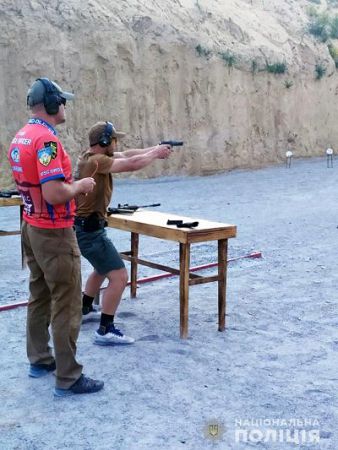 Поліцейські Херсонщини посіли призове місце на Всеукраїнському чемпіонаті Нацполіції з практичної стрільби