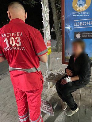 Херсонські патрульні по гарячих слідах затримали підозрюваного у розбої