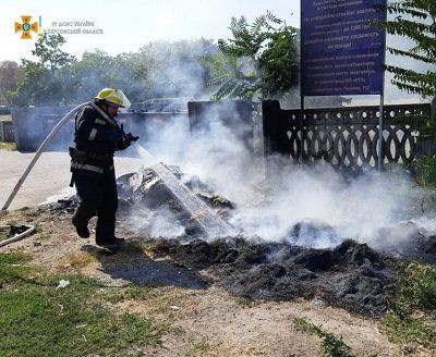 Кількість пожеж на відкритих територіях області з кожним днем збільшується
