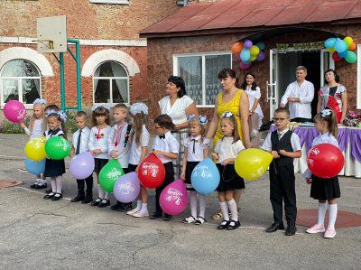 Військові з Херсонського загону привітали «Юних друзів прикордонників» з Днем знань