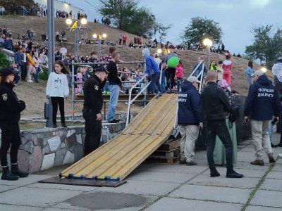 У Херсоні під час святкування Дня міста облаштували «інклюзивний майданчик»