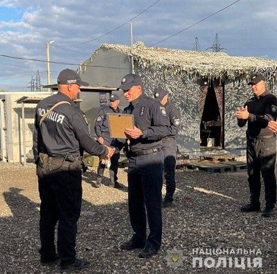 В зоні Операції об’єднаних сил відбулася ротація поліцейських Херсонщини