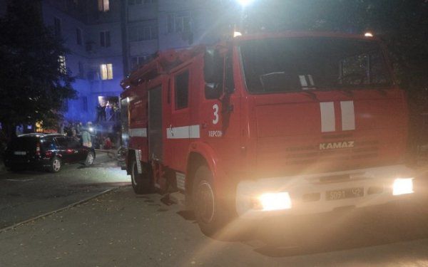 Пожар в многоэтажном доме в Херсоне унес жизнь хозяйки квартиры