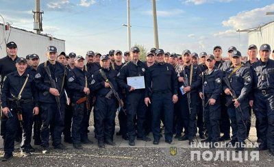 В зоні Операції об’єднаних сил відбулася ротація поліцейських Херсонщини