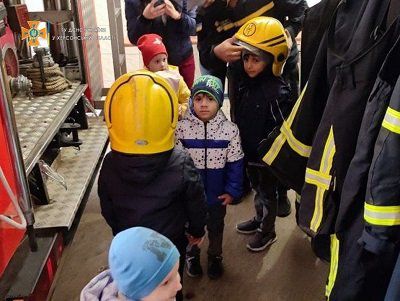 До Чаплинських рятувальників на екскурсію завітали діти