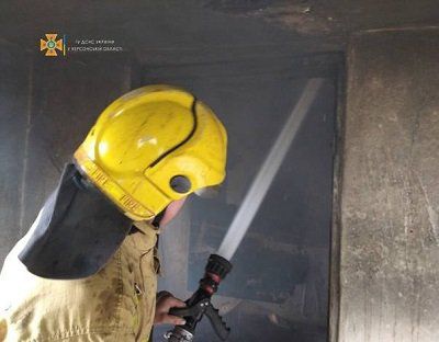 Необережність під час паління коштувала господарю будинку під час пожежі в Гладківці