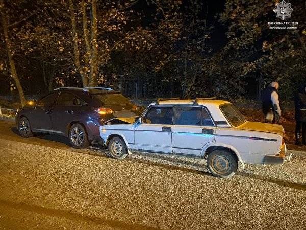 В Херсоне семейная пара «схлопотала» от патрульных двойной протокол за неадекватное поведение за рулем