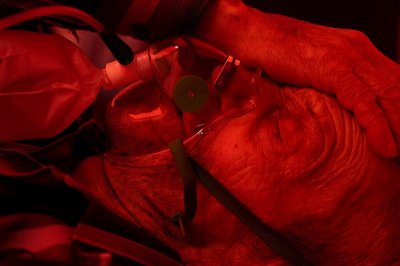 Мобільний госпіталь у Каховці для хворих на COVID-19. Фотозйомки UNICEF Ukraine