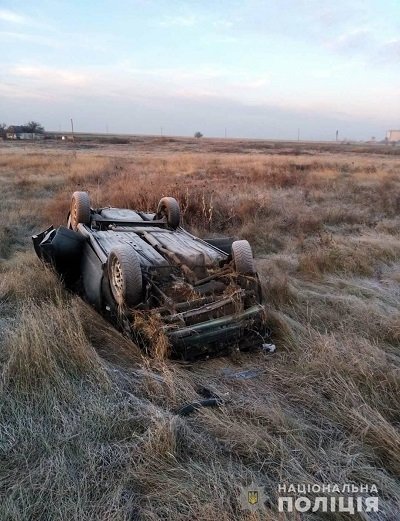На Херсонщині внаслідок ДТП загинув водій