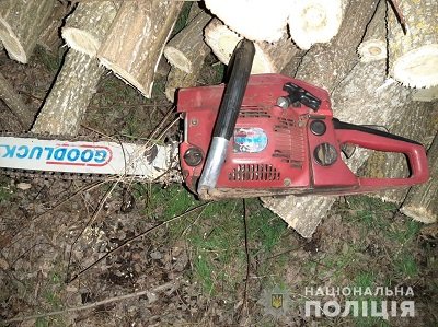 Голопристанські дільничні офіцери поліції викрили лісового браконьєра