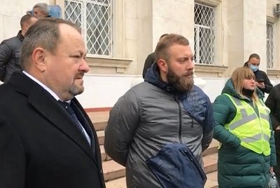 Олександр Самойленко поспілкувався з представниками Херсонської Самооборони