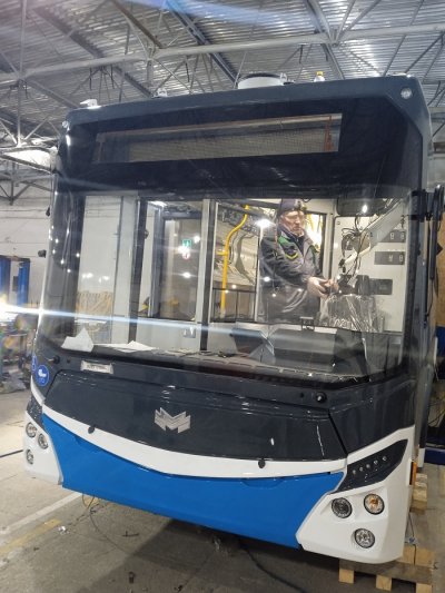 Першу партію нових тролейбусів Херсон отримає в січні 2022 року