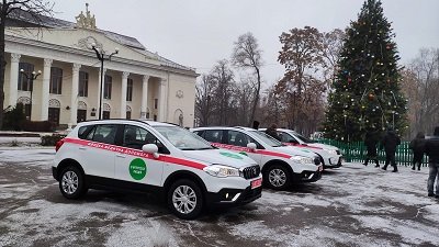 У Великолепетиській громаді з'явився новий санітарний автомобіль