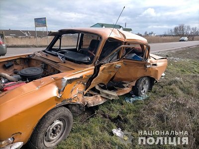 На виїзді зі Скадовська сталося ДТП: водій-порушник загинув