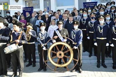 Ексректора Херсонської державної морської академії Володимира Ходаковського привітали з ювілеєм