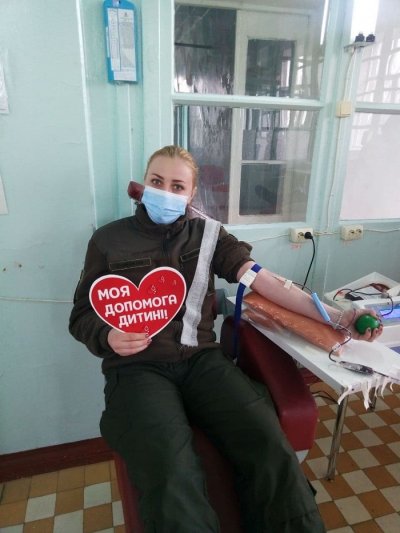 Бійці Військової частини 3056 стали донорами Херсонського обласного центру служби крові