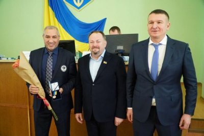 Кращих тренерів з кіокушин карате нагородили Почесними відзнаками обласної ради Кращих тренерів з кіокушин карате нагородили Почесними відзнаками обласної ради