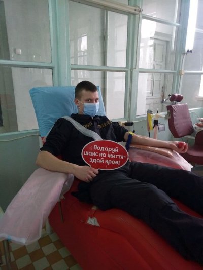Бійці Військової частини 3056 стали донорами Херсонського обласного центру служби крові
