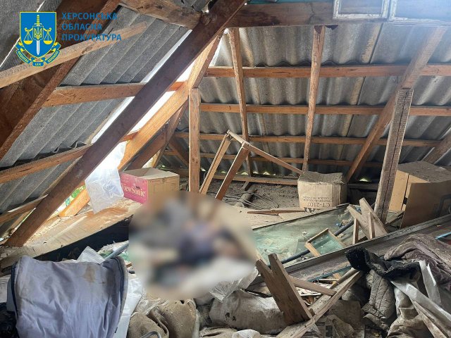 Окупанти вчергове обстріляли Херсонщину, загинув чоловік – розпочато провадження