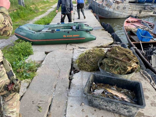 На Херсонщині браконьєри наловили риби й раків на майже п'ять мільйонів гривень