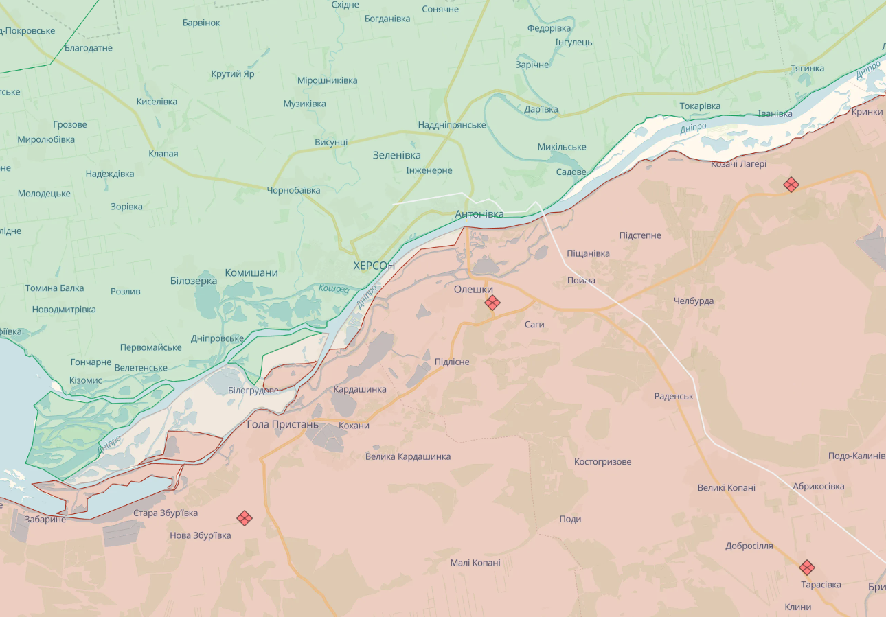 Змушуємо ворога тікати до наступних рубежів, - Гуменюк про роботу ЗСУ в Херсонській області
