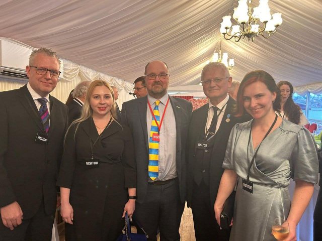 У Палаті Лордів представники ХДУ взяли участь у прийомі до річниці Ініціативи Єднання