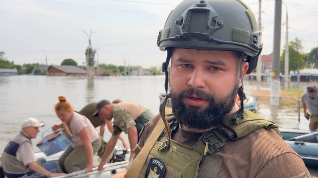 Як прикордонник з позивним Мальта рятував родину в Херсоні